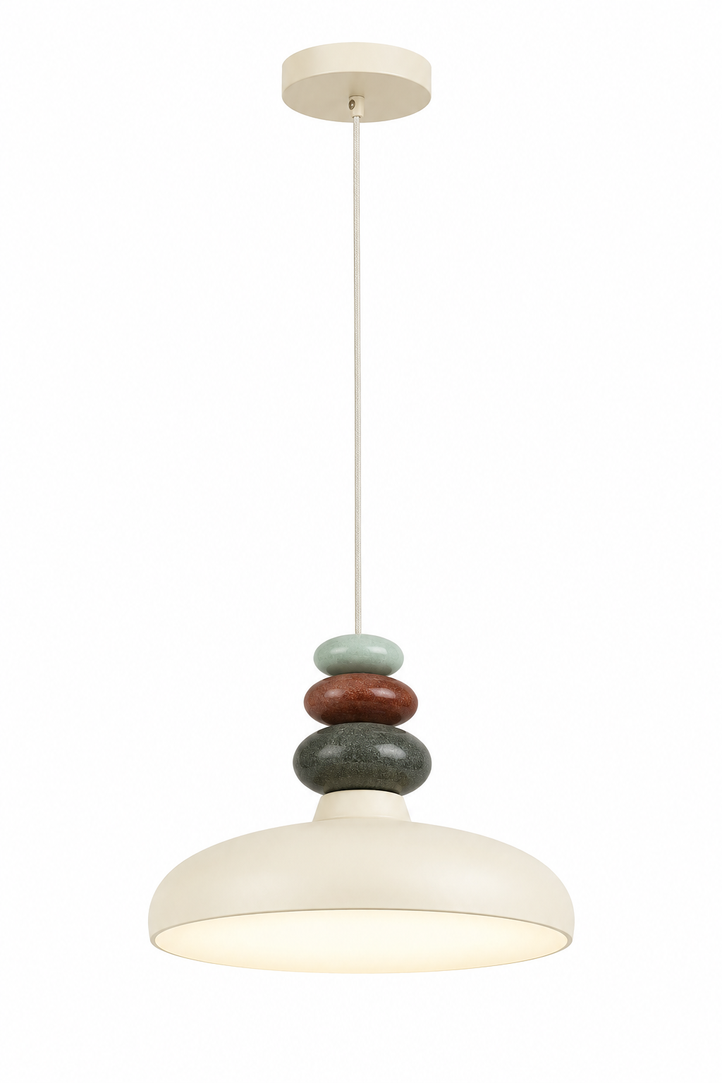 Zen Pebble Modern Minimalist Pendant Light